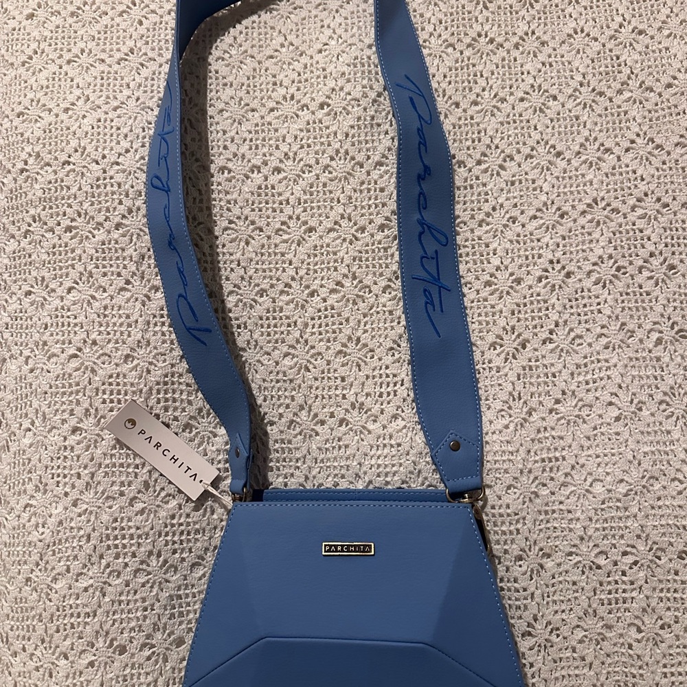 Blue Crossbody Bag